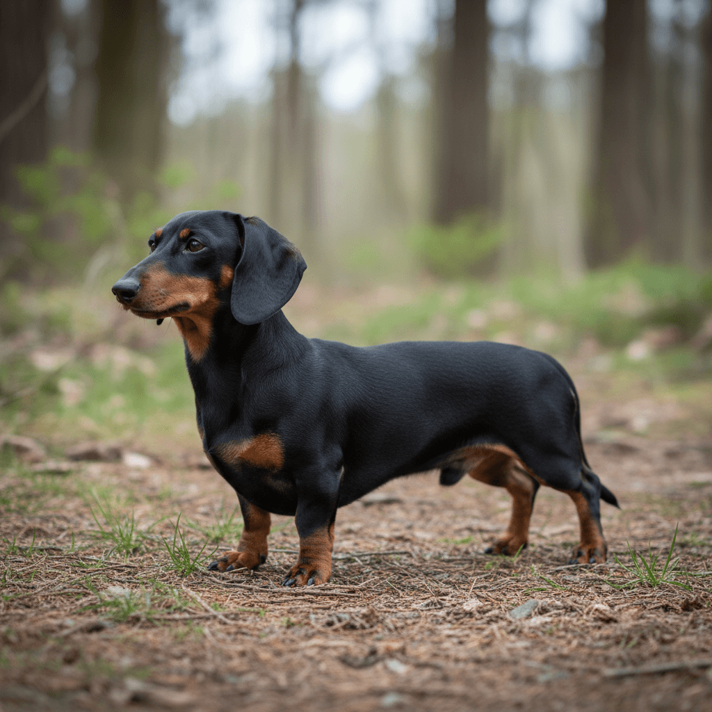 Teckel Kaninchen